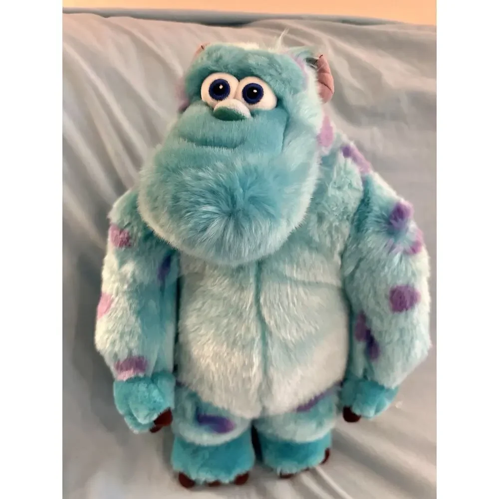 Disney Sulley Plush Blue Purple Monsters Inc Soft Stuffed Animal
